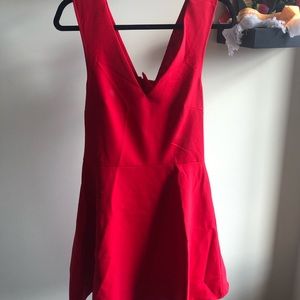 Red formal/semi-formal dress(WITH TAGS)